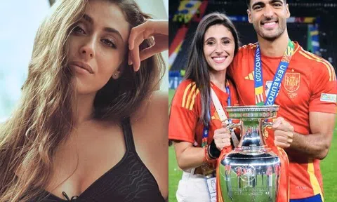 Vợ “người hùng” Tây Ban Nha tại World Cup 2026: 3 vòng chuẩn “tỷ lệ vàng”, bầu 8 tháng vẫn chăm chồng gãy xương