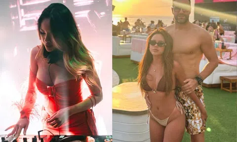Búp bê DJ nóng bỏng nhất Đà Nẵng đẻ sòn sòn 2 con cho cầu thủ điển trai cao 2m, vợ cứ ra đường là chồng ghen