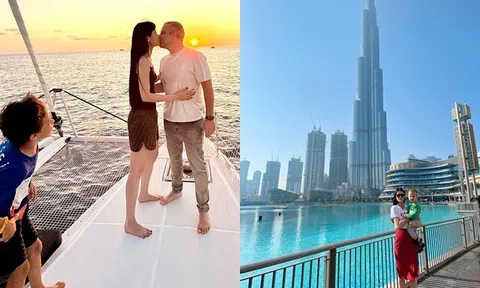 Cuộc sống em bé Việt ở đất nước siêu giàu: Ở biệt thự 23 tỷ, được học lái du thuyền ra đảo ngắm núi lửa phun trào