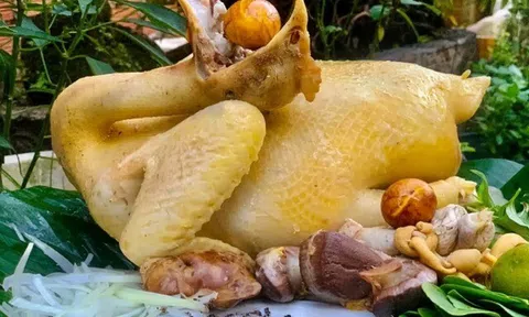 Luộc gà hay bị đỏ xương, nứt da, nhớ làm những điều này, gà vàng ươm, thịt ngon, chín đều từ trong ra ngoài