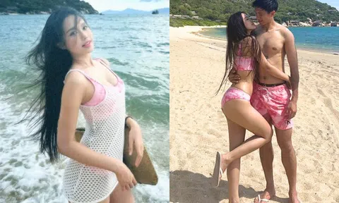 Hotgirl trường ĐH Luật Hà Nội đẻ con cho cầu thủ cao 1m85, sáng đi học tối chăm con trong lâu đài chục tỷ chồng xây tặng
