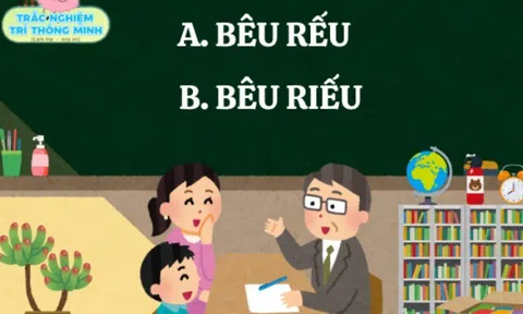 Bêu rếu hay bêu riếu mới là từ đúng chính tả? 10 người hết 9 người trả lời sai