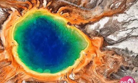 Grand Prismatic Spring – Tuyệt tác sắc màu kỳ diệu của Công viên Quốc gia Yellowstone