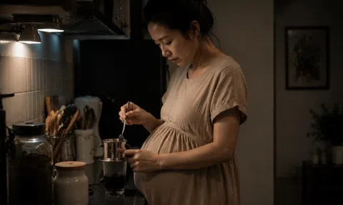 Mang bầu dậy sớm pha cà phê cho chồng mang đi làm, chiều về thấy dấu vết trên chiếc bình đã uống cạn, tôi ngã quỵ