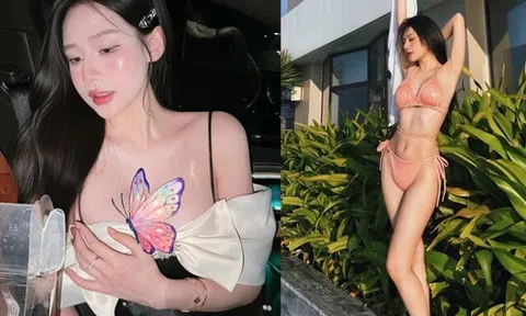 Hot girl 2001 xinh như hoa lấy chồng "thiếu gia" nổi tiếng đất Hà Nội, hai năm sinh hai con dáng vẫn nõn nà
