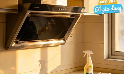 Mẹo làm sạch máy hút mùi không cần tháo rời, dầu mỡ lâu năm cũng tự bong, tiết kiệm cả trăm nghìn đồng mỗi năm