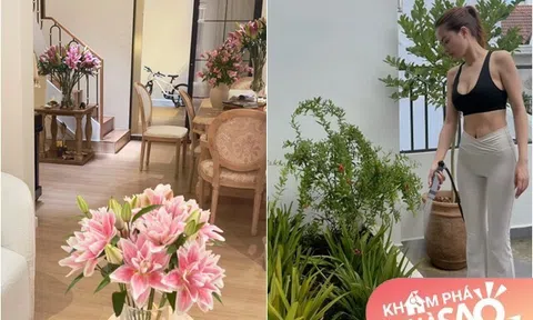Cô giáo Việt lọt Top đề cử Hoa hậu đẹp nhất thế giới khoe nhà mới, ngập đầy hoa từ trong ra ngoài