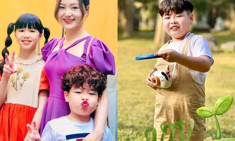 "Con trai màn ảnh" của Lan Phương học xuất sắc, là Liên đội Trưởng, đi quay về muộn vẫn tranh thủ làm bài tập tới khuya