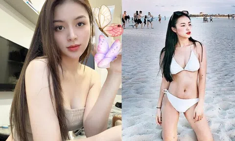 Hot girl Hà thành 21 tuổi bế bụng bầu đi học, giờ làm mẹ 2 con đẹp nõn nà, chồng tặng miệt vườn 900m2