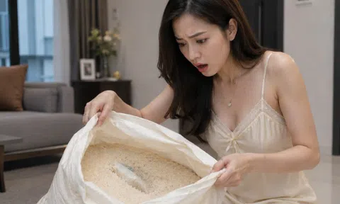 Mẹ chồng cho con dâu bao gạo làm quà lên phố, tôi chẳng buồn mở, đến khi thấy thứ đồ bên trong thì hoa mắt