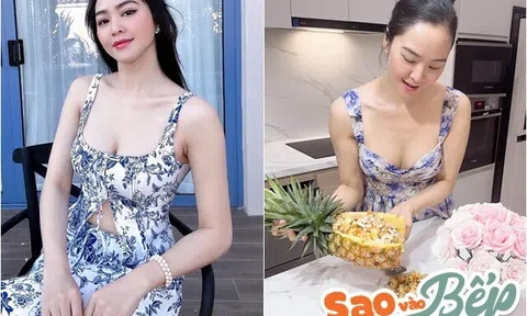 Mỹ nhân Việt nóng bỏng làm cơm rang cũng ngon đẹp xuất sắc, ai nấy tấm tắc: "Gái xinh lại còn đảm đang khéo tay"