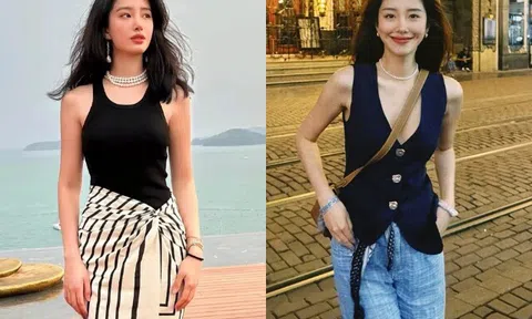 Mỹ nhân được ví như "bản sao" Lưu Diệc Phi say đắm ngọc trai, có cả bộ sưu tập "chanh sả" hơn cả đồ hiệu