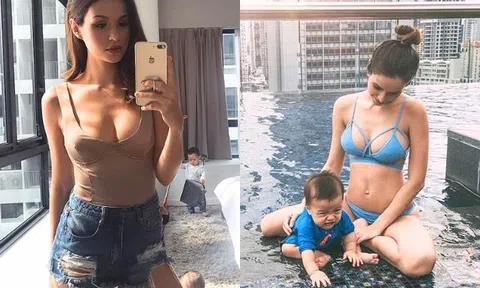 Nữ MC phải lòng đại gia trong tiệc VIP, sinh đôi vẫn nổi danh "sexy nhất nhì mạng xã hội", giờ làm mẹ đơn thân