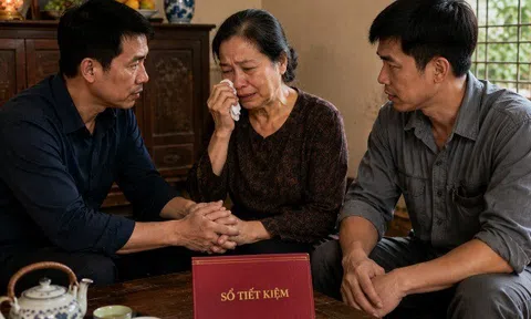 Chồng lén đưa sổ tiết kiệm 1 tỷ cho con út làm con cả tìm đến tận nhà, sự thật khiến vợ nghẹn ngào