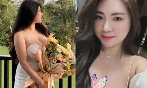Hot girl "vòng một 103cm" sinh xong đẹp nõn nà, làm mẹ đơn thân giàu sang đưa con đi du lịch nước ngoài thường xuyên