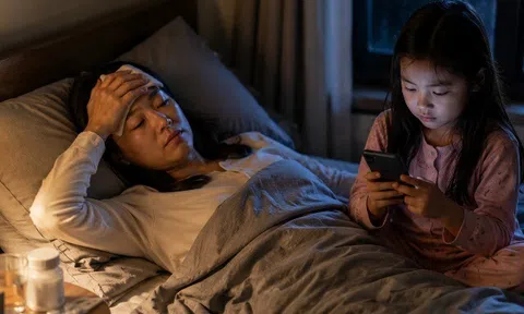 Nửa đêm con gái nhắn cho bố vì tôi sốt cao, chồng cũ không hồi âm nhưng tôi quyết tái hôn