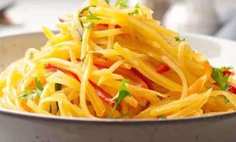 Loại củ siêu giàu kali, đem xào kiểu này cực tốn cơm