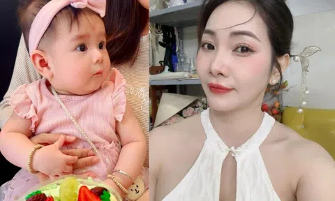 10 năm chờ con sau khi lấy chồng DV nổi tiếng, người đẹp TP.HCM 43 tuổi sinh con đầu lòng, em bé giờ đẹp như lai Tây