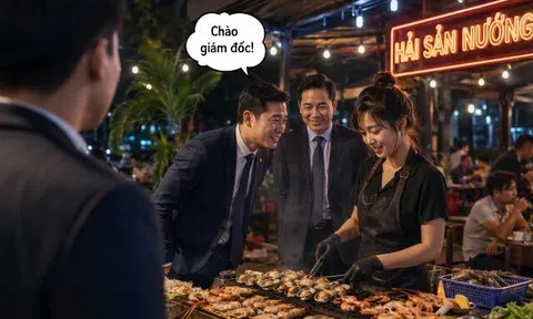 Thấy vợ cũ bán hải sản vỉa hè, tôi định đến mỉa mai thì người đi cùng khúm núm: “Chào giám đốc!”