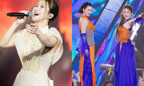Hương Tràm "đọ" nốt cao với Võ Hạ Trâm, Đông Hùng trên sân khấu quy tụ 40.000 khán giả 