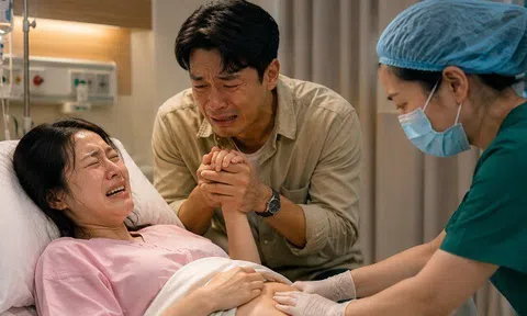 Ly hôn 1 tháng thì biết có thai, lúc tôi sinh chồng cũ bỗng xuất hiện, nói câu khiến tất cả sững sờ