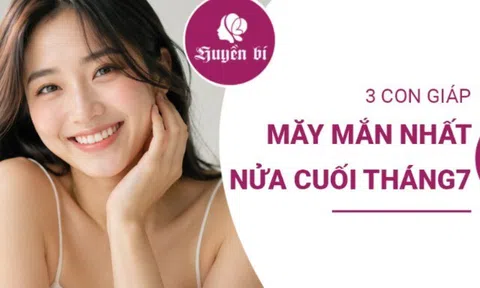 3 con giáp may mắn nhất nửa cuối tháng 7 âm lịch: Tài lộc khởi sắc, quý nhân xuất hiện, làm gì cũng dễ gặp thuận lợi