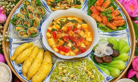 Mẹ đảm gợi ý mâm cỗ chay đơn giản cúng Rằm tháng 7 vừa ngon lại đẹp mắt ai cũng thực hiện được