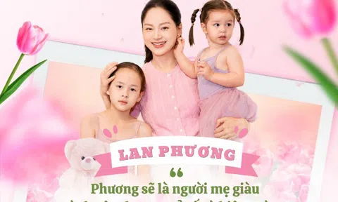 Lan Phương: "Tôi hạnh phúc với cuộc sống mới này, được là chính mình và luôn có các con bên cạnh!"