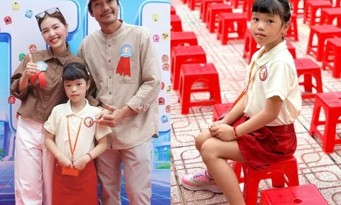 Quang Tuấn cho con gái học trường công sau khi tốt nghiệp mẫu giáo song ngữ: "Vợ chồng tôi không đặt mục tiêu quá lớn cho con"