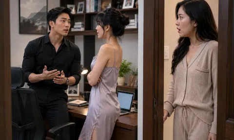 Bắt gặp bạn thân vào phòng chồng lúc đêm muộn, tôi khóc nghẹn khi nghe anh nói: “Em phải hiểu…”