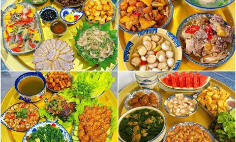 Mẹ đảm chia sẻ 30 mâm cơm nhà vừa ngon lại chất lượng, chị em tham khảo dịp Quốc Khánh