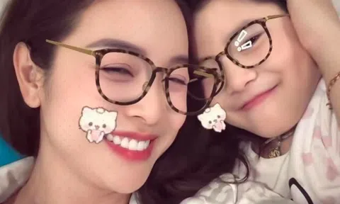 Hoa hậu Jennifer Phạm hiếm hoi khoe con gái út, cô nhóc càng lớn càng giống bố, xinh chuẩn "Hoa hậu tương lai"