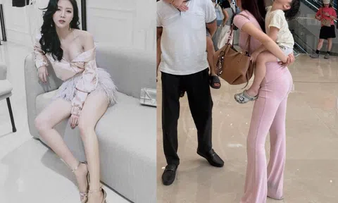 Hot girl tiếp viên hàng không 2 năm 2 con dáng vẫn nõn nà, cảnh chăm con ở nước ngoài khiến mẹ bỉm thấy thương