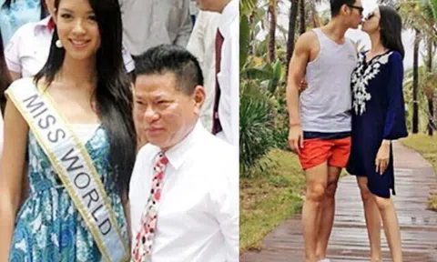 Từng xuất hiện bên tỷ phú Hoàng Kiều, Hoa hậu Thế giới lấy chồng bình dân, sinh 2 con gái càng lớn càng gây chú ý