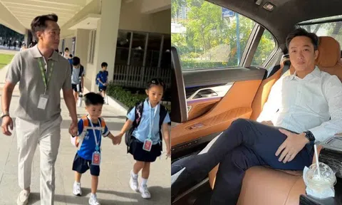 Là chủ tịch nhưng vẫn có thời gian cho con, Cường Đôla bất ngờ được mẹ trẻ trên MXH nhờ gọi chồng về đưa con đi chơi