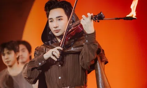 Hoàng Rob mở rộng biên độ sáng tạo tại ATVNCG với cây violin rực lửa