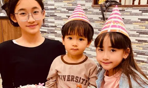 "Trùm cuối" phim hình sự VTV lấy vợ hot girl kém 11 tuổi, 3 con được bố đưa hẳn vào thoại phim trên sóng truyền hình