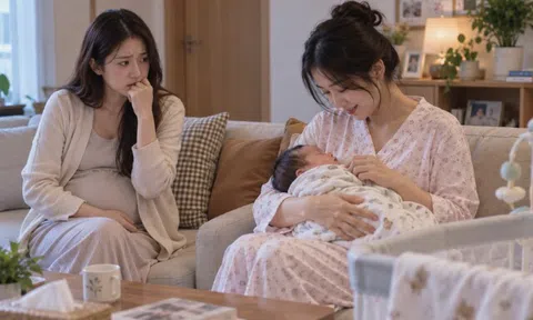 Thương bạn thân mang bầu nên tôi hết lòng chăm sóc, ngày cô ấy sinh, nhìn mặt đứa trẻ tôi đứng không vững
