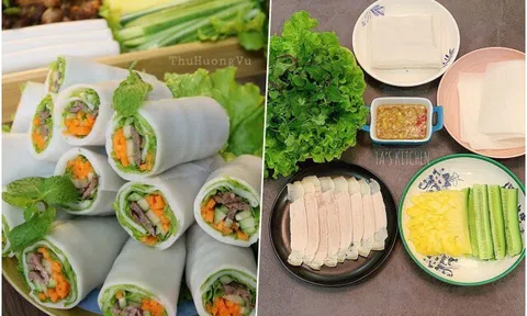 Cuối tuần làm 5 món cuốn vừa dễ thực hiện lại ngon, chẳng cần ăn cơm cũng no căng bụng