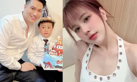 Sau 7 năm ly hôn, diễn viên Việt Anh và vợ hot girl thoải mái nói chuyện con trai cưng trên MXH