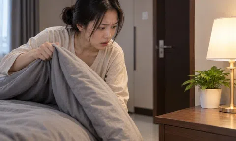Trời mưa giúp việc xin ngủ lại 1 đêm, sáng hôm sau tôi dọn phòng mà lặng người nhìn thứ cô để quên