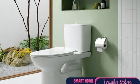 Tại sao ngày càng nhiều gia đình từ bỏ bồn cầu truyền thống? Hóa ra vì thiết kế mới này tối ưu hơn nhiều