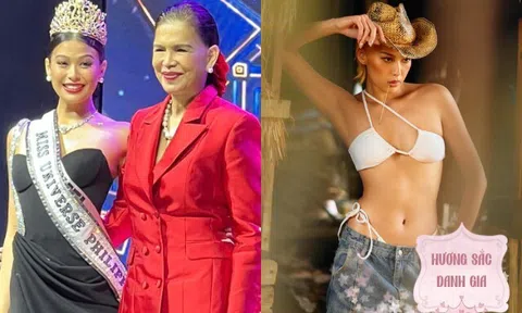 Hoa hậu cao 1m81 sinh ra trong gia đình danh giá: Mẹ là Miss International, ông nội từng làm Chủ tịch ngân hàng