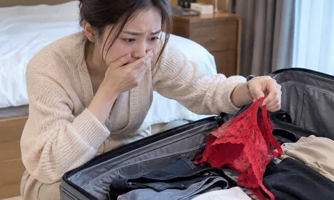 Chồng đi công tác với sếp qua đêm, khi về thấy món đồ trong vali của anh, tôi hoang mang