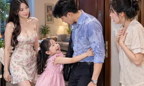 Nữ đồng nghiệp xinh đẹp đưa con đến nhà chơi, đứa trẻ vừa gặp chồng tôi đã gọi “bố”