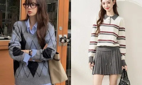 Biến tấu áo len kẻ preppy đến công sở: Vừa trẻ trung vừa sang xịn cho ngày đi làm năng động