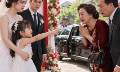Ngày tôi tái hôn, bố mẹ chồng cũ lái xe sang đến dự, con gái tôi nói một câu khiến họ chết lặng