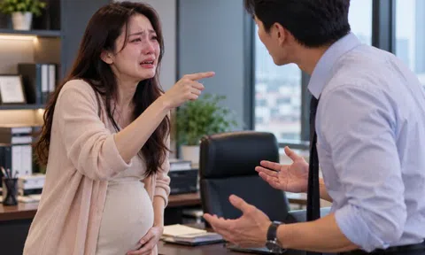 Bế bầu bí mật lên công ty thăm chồng, nhìn hộp cơm anh đang ăn dở, tôi cay đắng biết mình đã bị “cắm sừng”