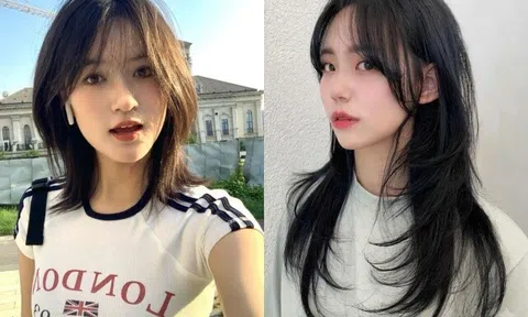 Kiểu tóc này đang được lòng phái đẹp: Giúp mặt trông thon gọn, visual thăng hạng thấy rõ