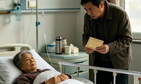 Nói dối con trai về khoản lương hưu hàng tháng, ngày ốm nhập viện tôi rút ra cuốn sổ tiết kiệm khiến mặt con biến sắc